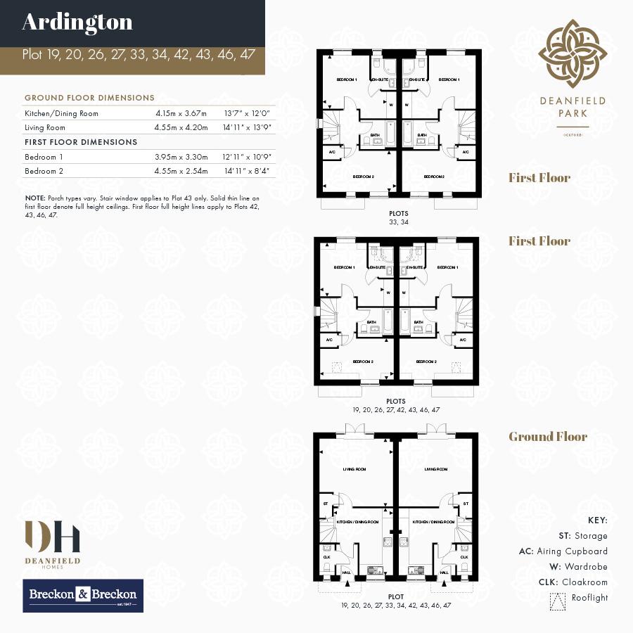 Plot 26, Ardington, Deanfield Park, Ickford HP18, 2 bedroom semi