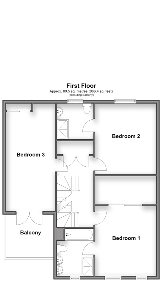 Greenhurst Drive, East Grinstead floorplan