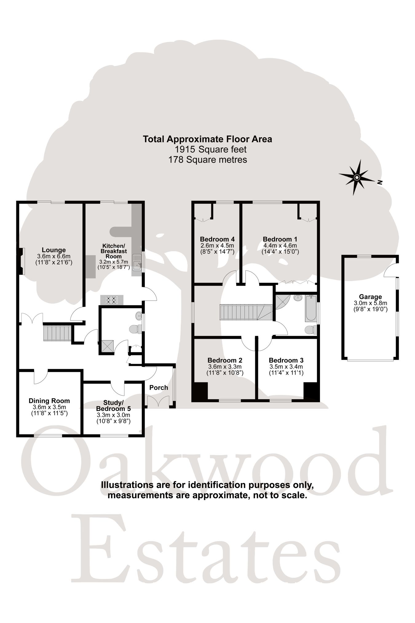 19, Fairfield Approach, Staines-upon-Thames floorplan
