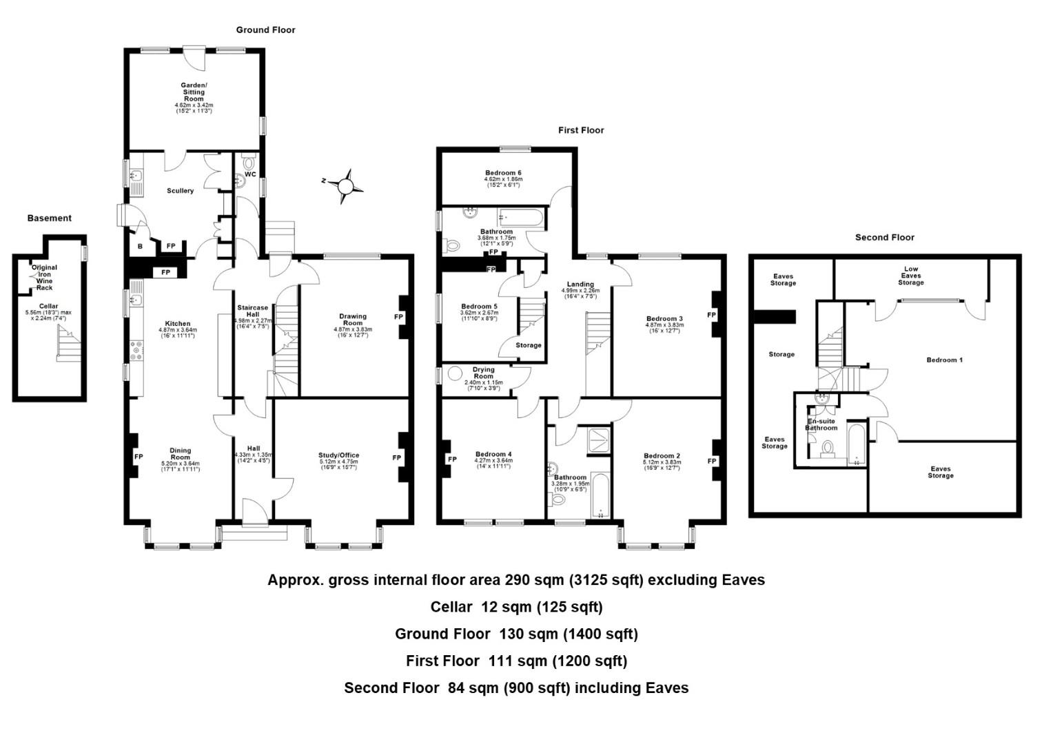 181, Hills Road, Cambridge floorplan