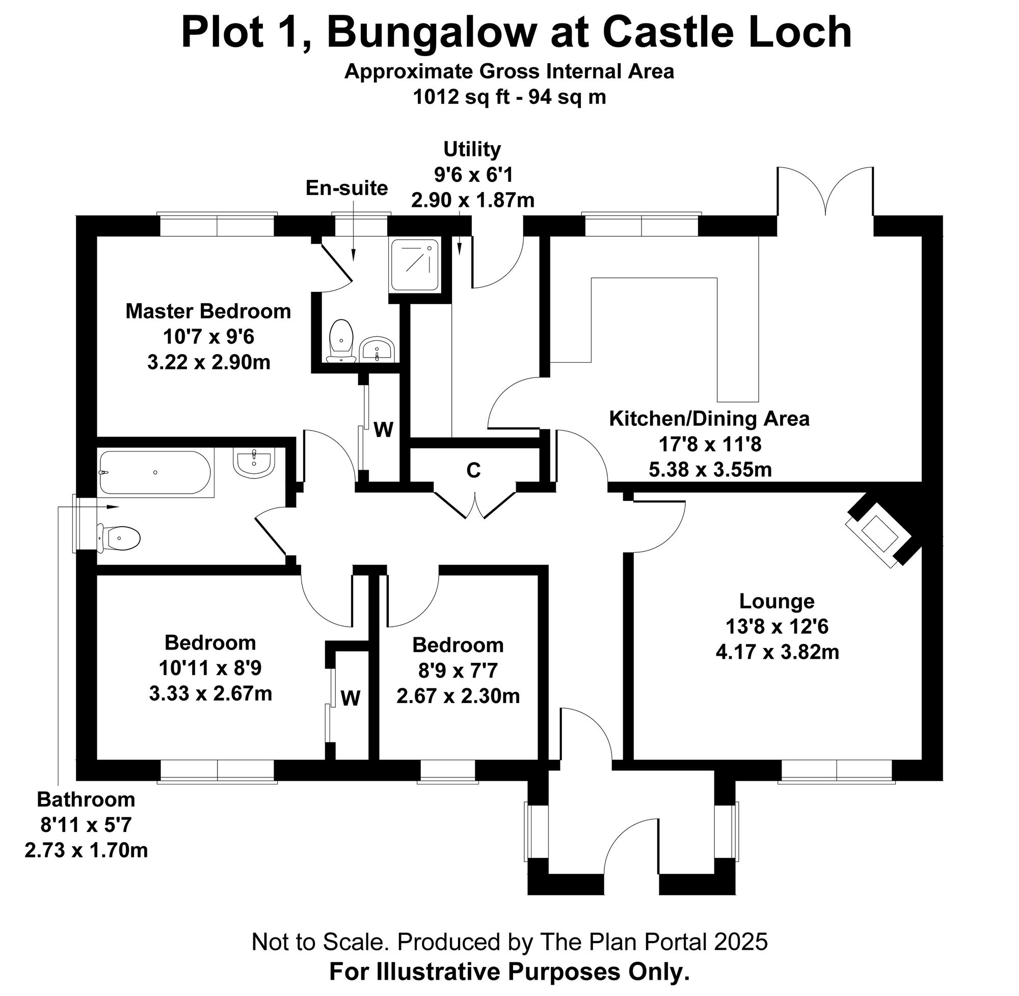 Plot 1 Castle Loch Annan Road, Lochmaben floorplan
