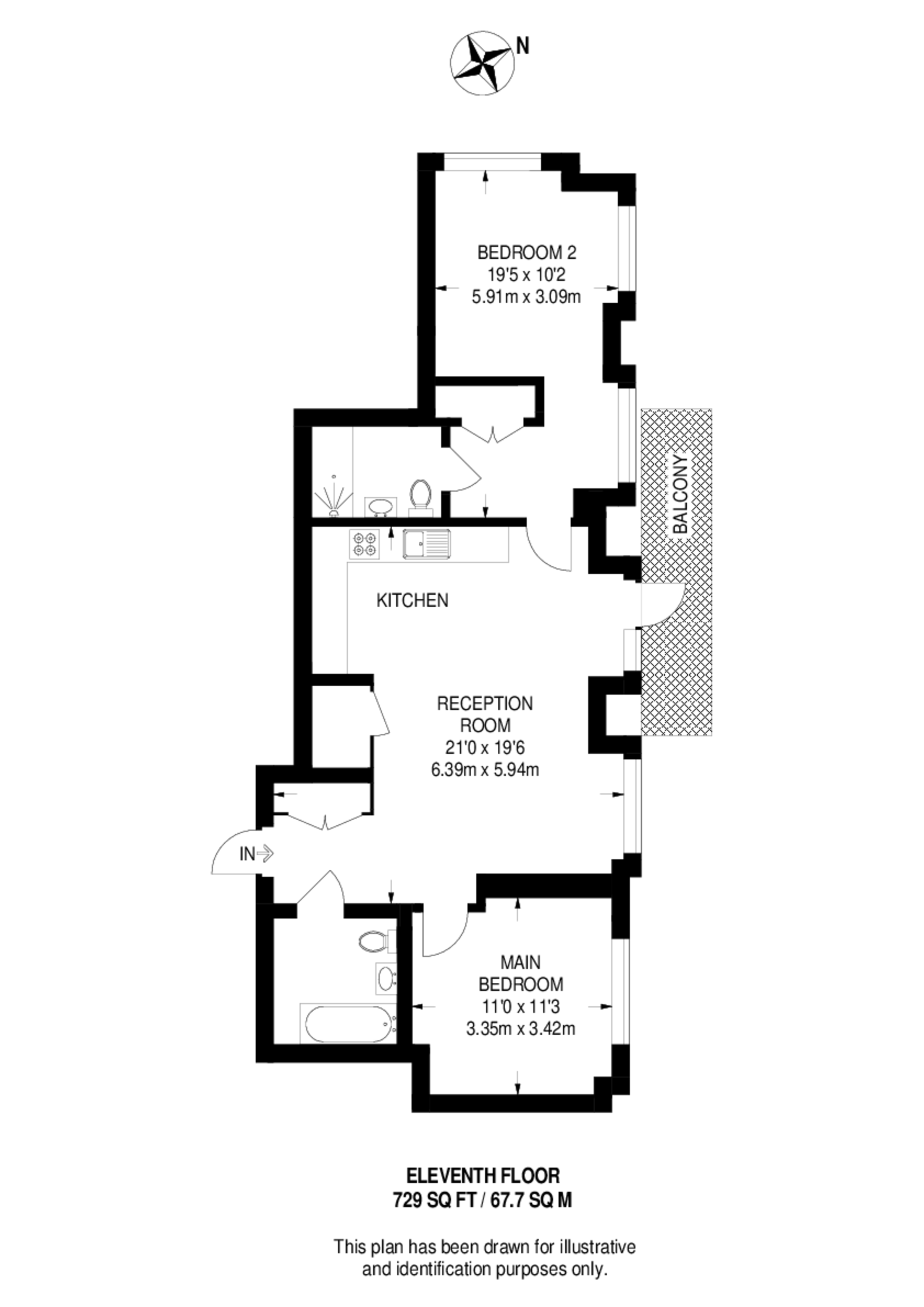 Royal Eden Dock, Royal Docks floorplan