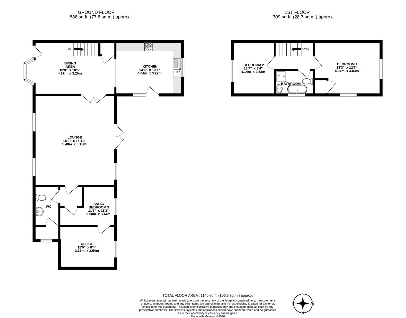 13-15, Sands Lane, Gainsborough floorplan
