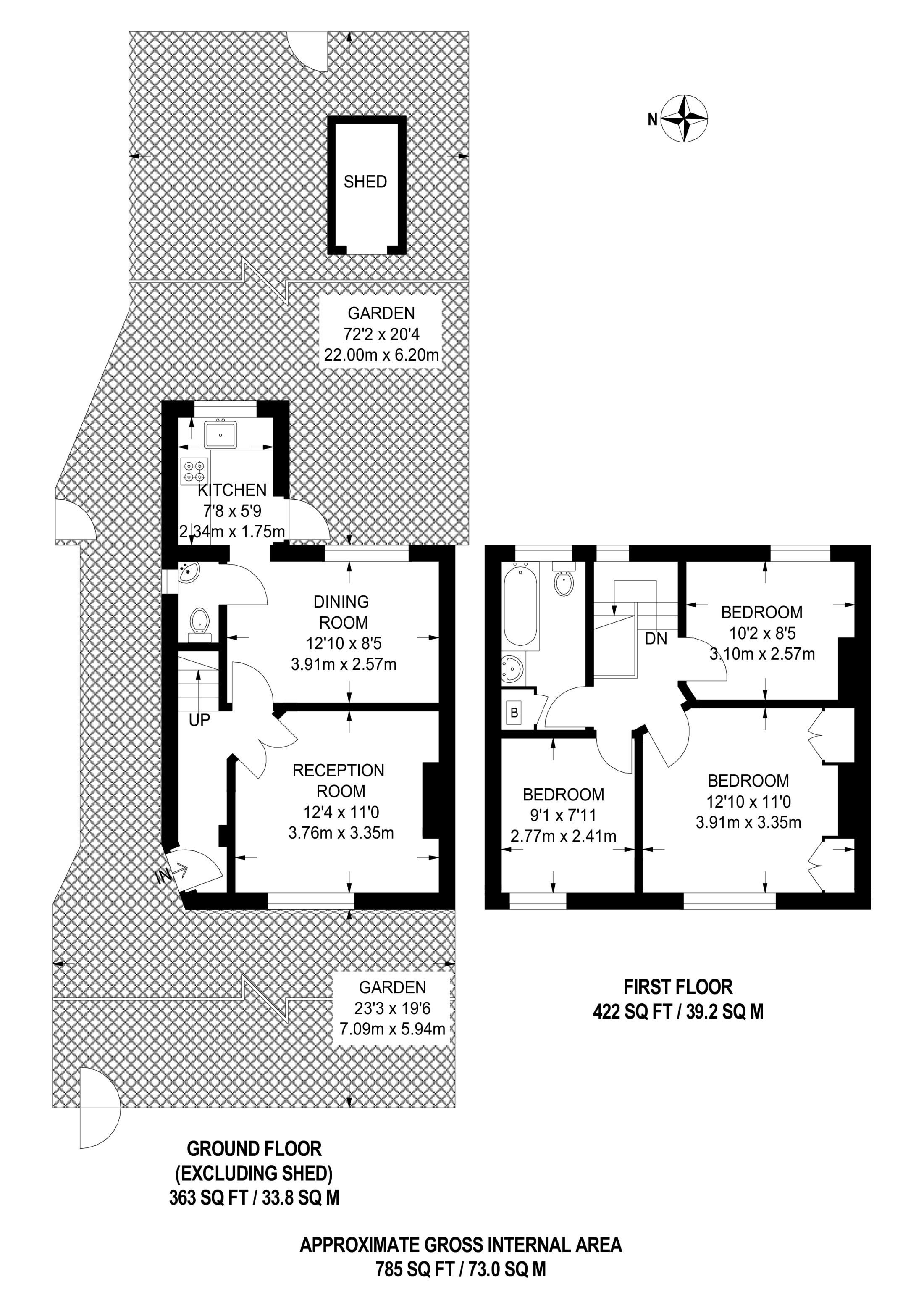 Asmuns Place, Hampstead Garden Suburb floorplan