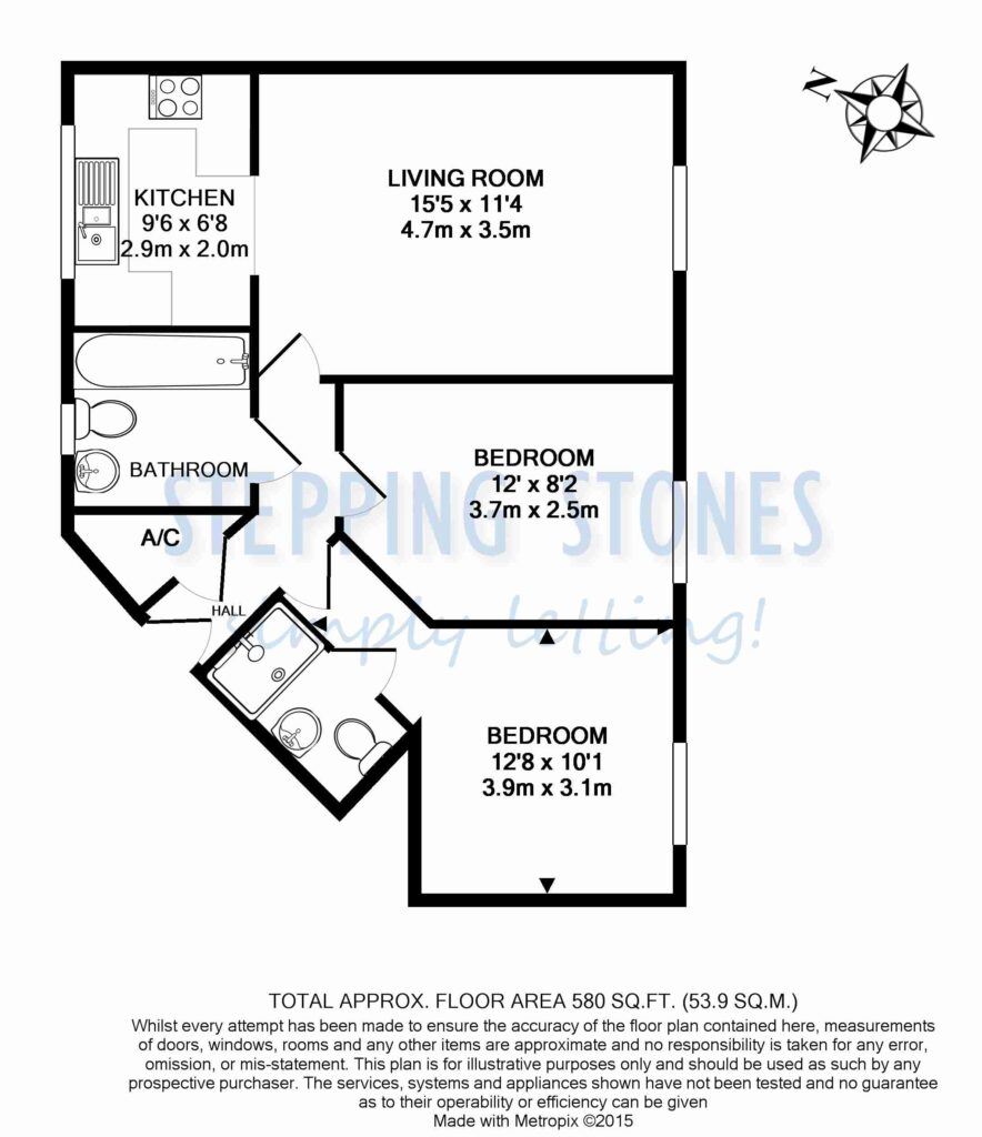 15, Alma Road, Banbury floorplan