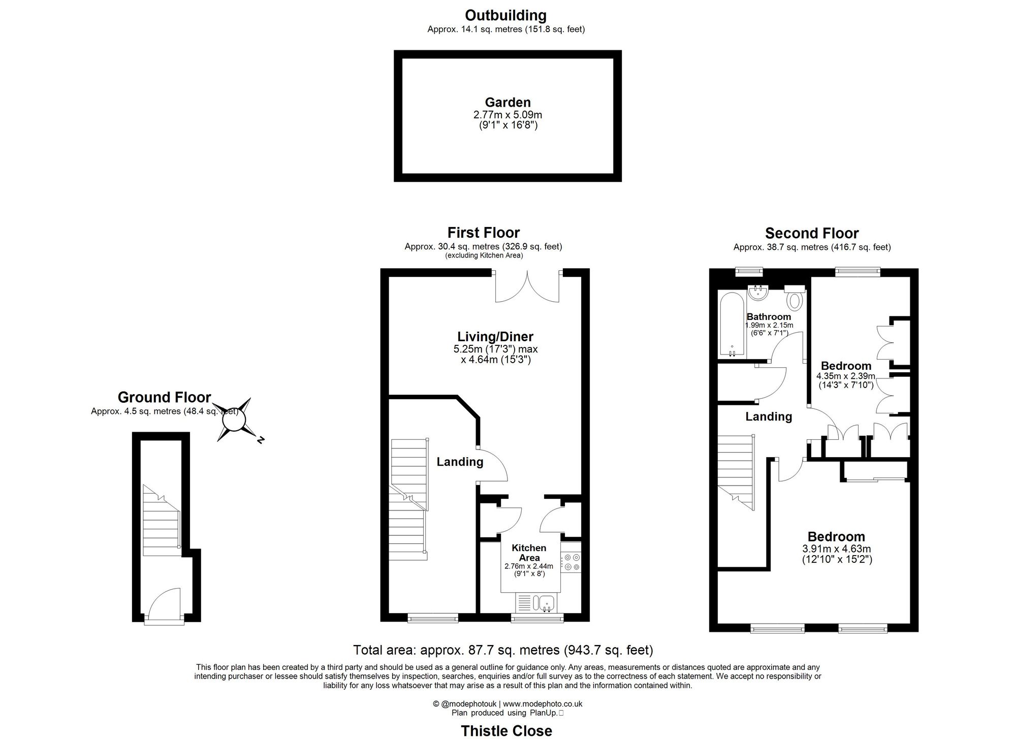 3 Thistle Close, Chigwell floorplan