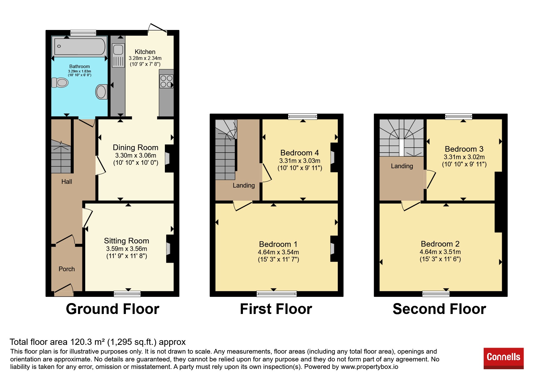 7, Rodwell Street, Weymouth floorplan