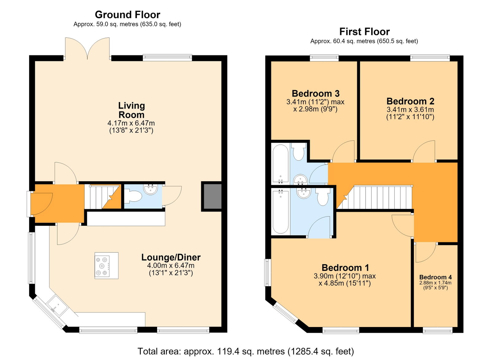 Merthyr Road, Cardiff floorplan