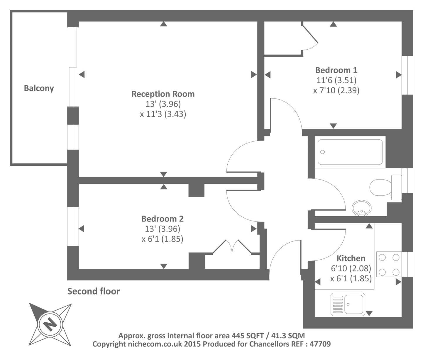 2 Bedrooms Flat to rent in Lizmans Court, East Oxford OX4