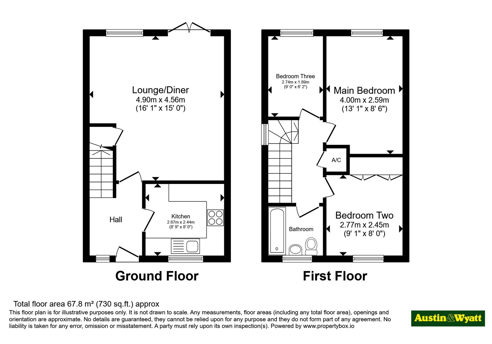 79, Kern Close, Hampshire floorplan