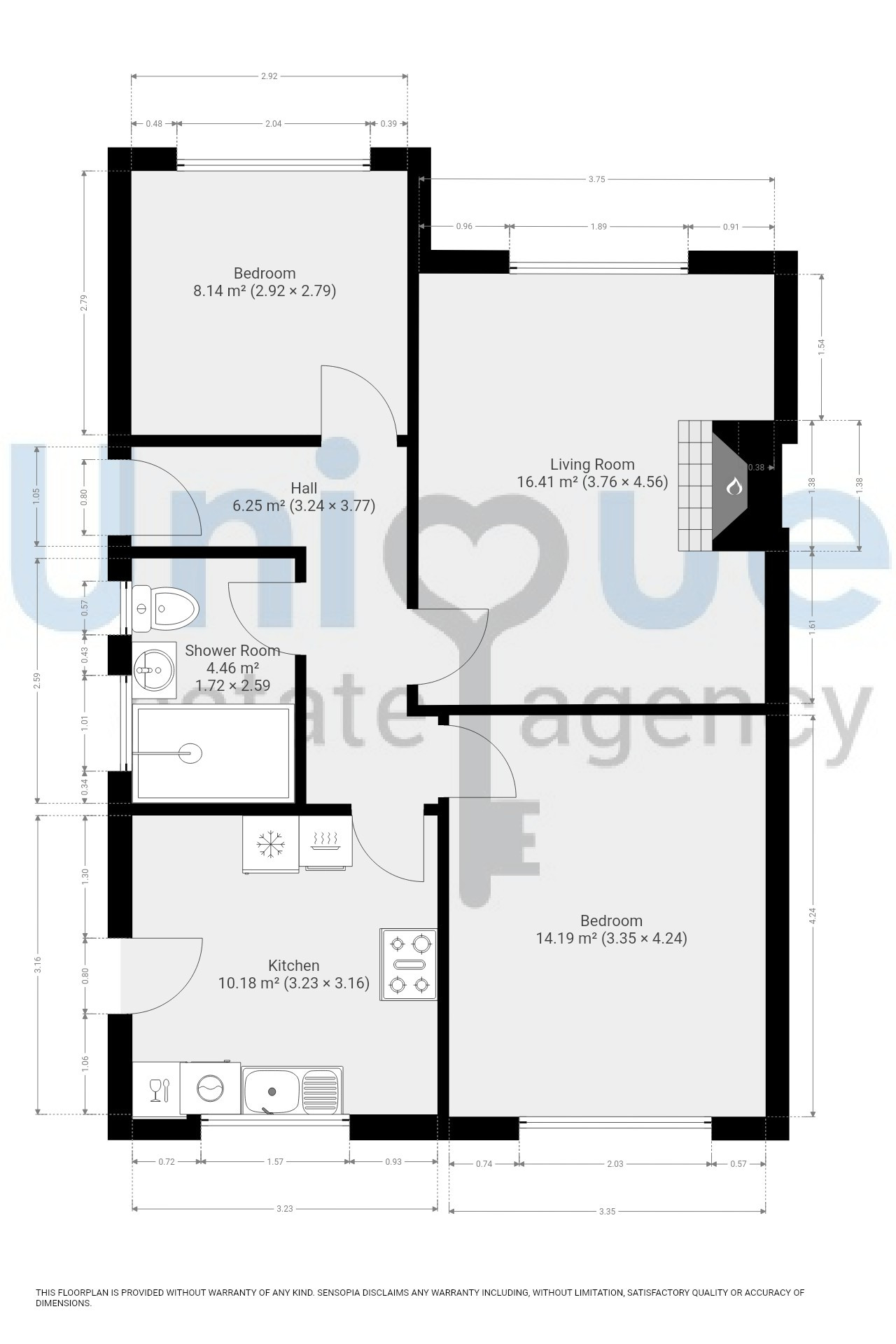 133, Cumberland Avenue, Thornton-Cleveleys floorplan