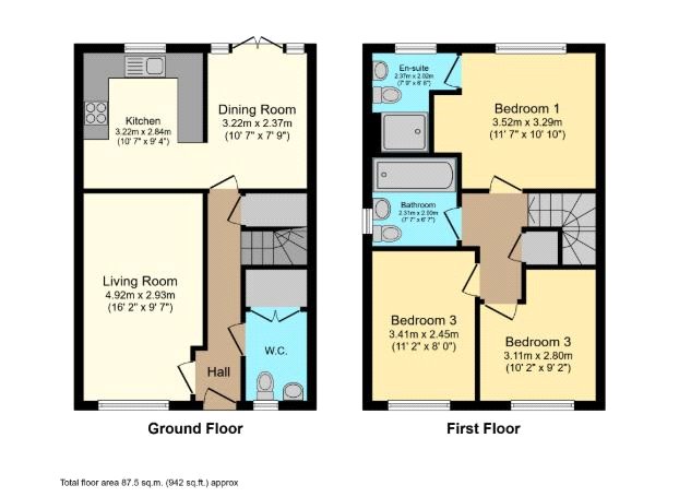 68, Whiting Avenue, Kent floorplan