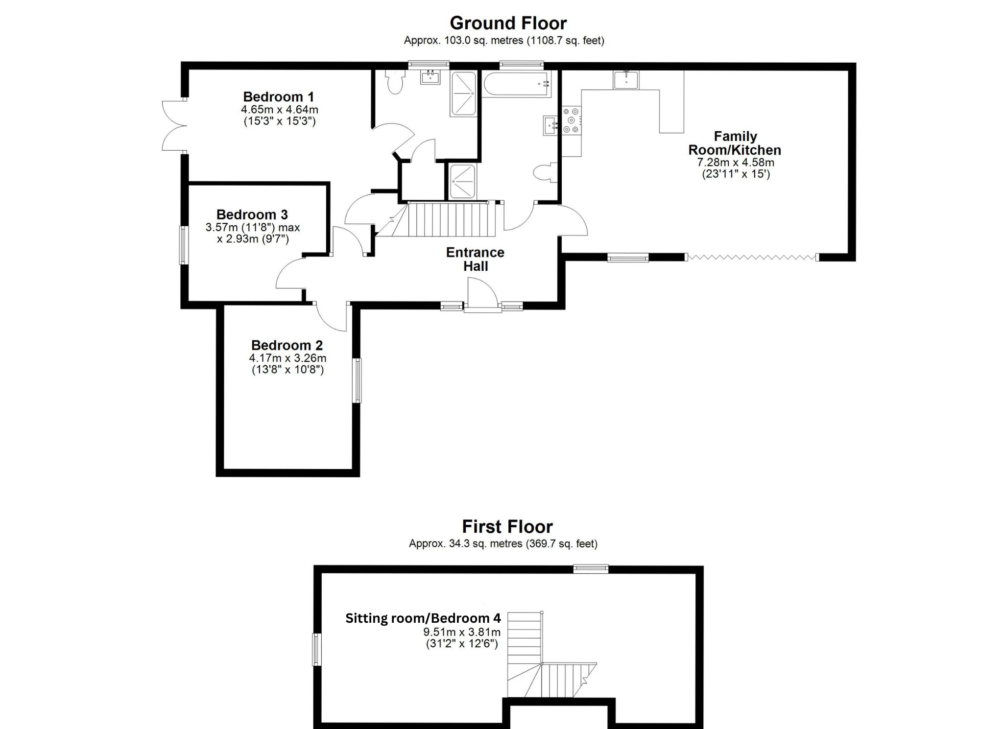 2,, Higley Close, Much Hadham floorplan