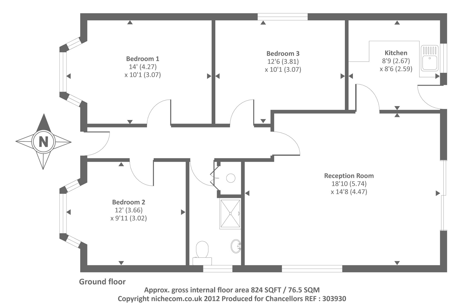 3 Bedrooms Detached bungalow to rent in Drayton, Oxfordshire OX14