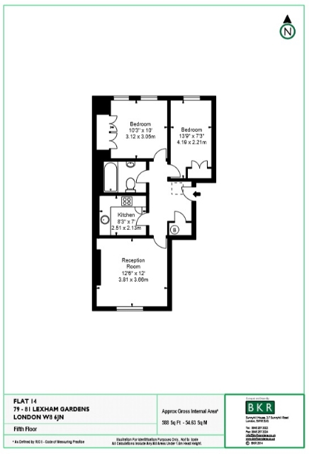 2 Bedrooms Flat to rent in Somerset Court, 79-81 Lexham Gardens, Kensington, London W8