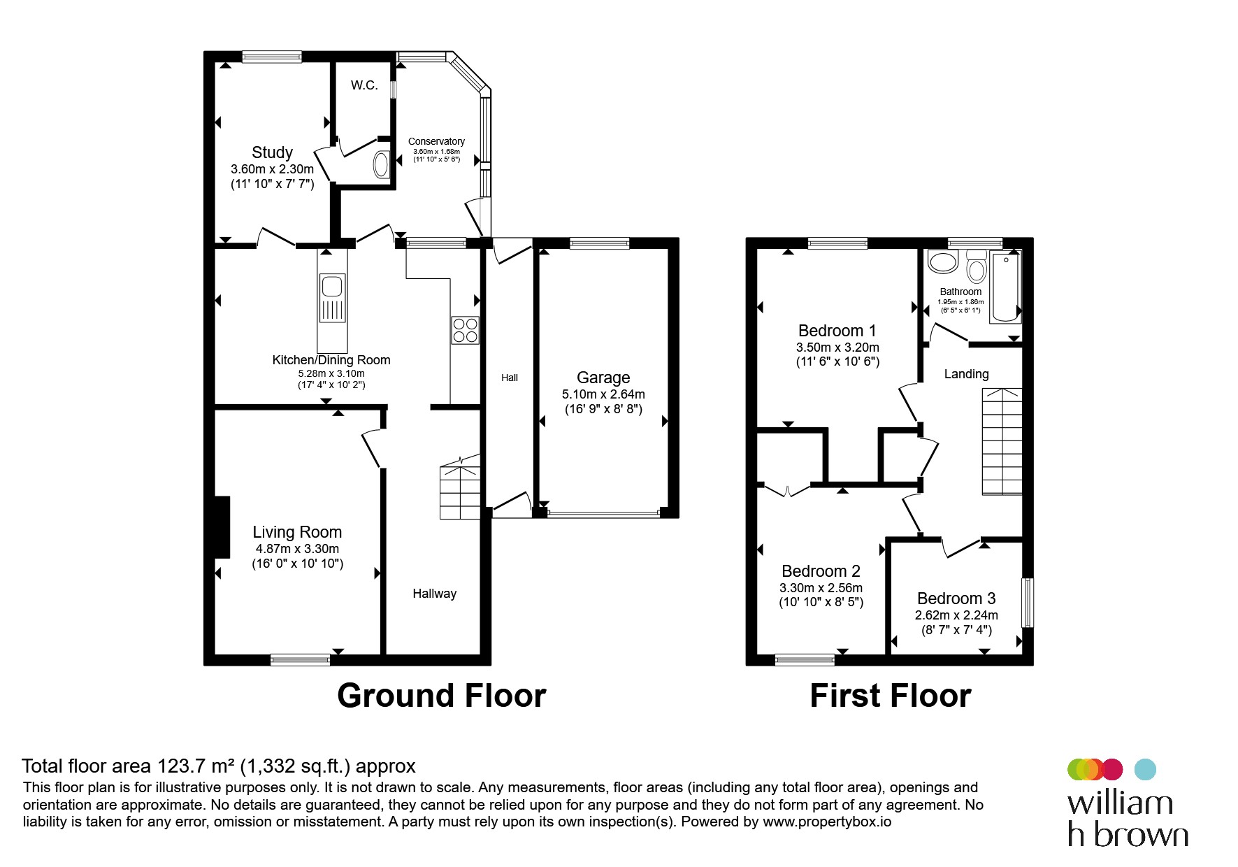 90, Main Street, Ely floorplan