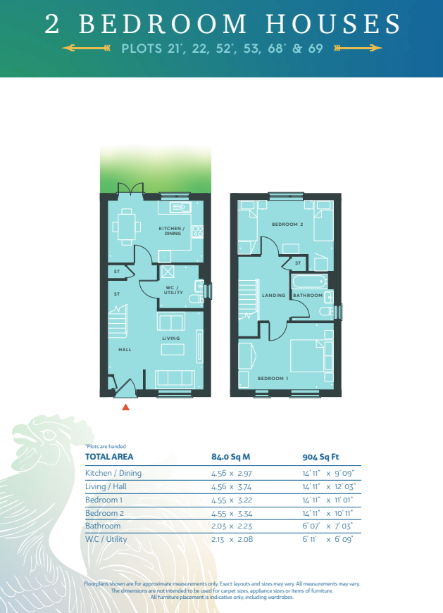 Bullens Green Lane, Colney Health floorplan