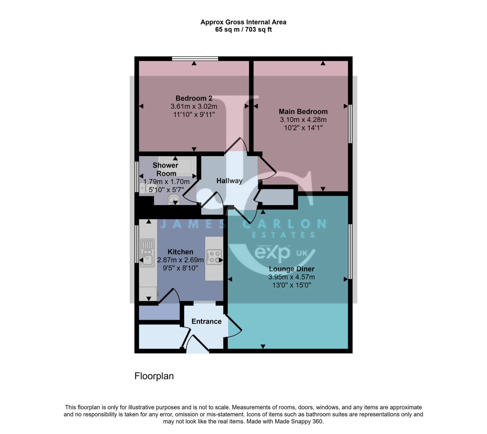 10, Adams Crescent, Newport floorplan