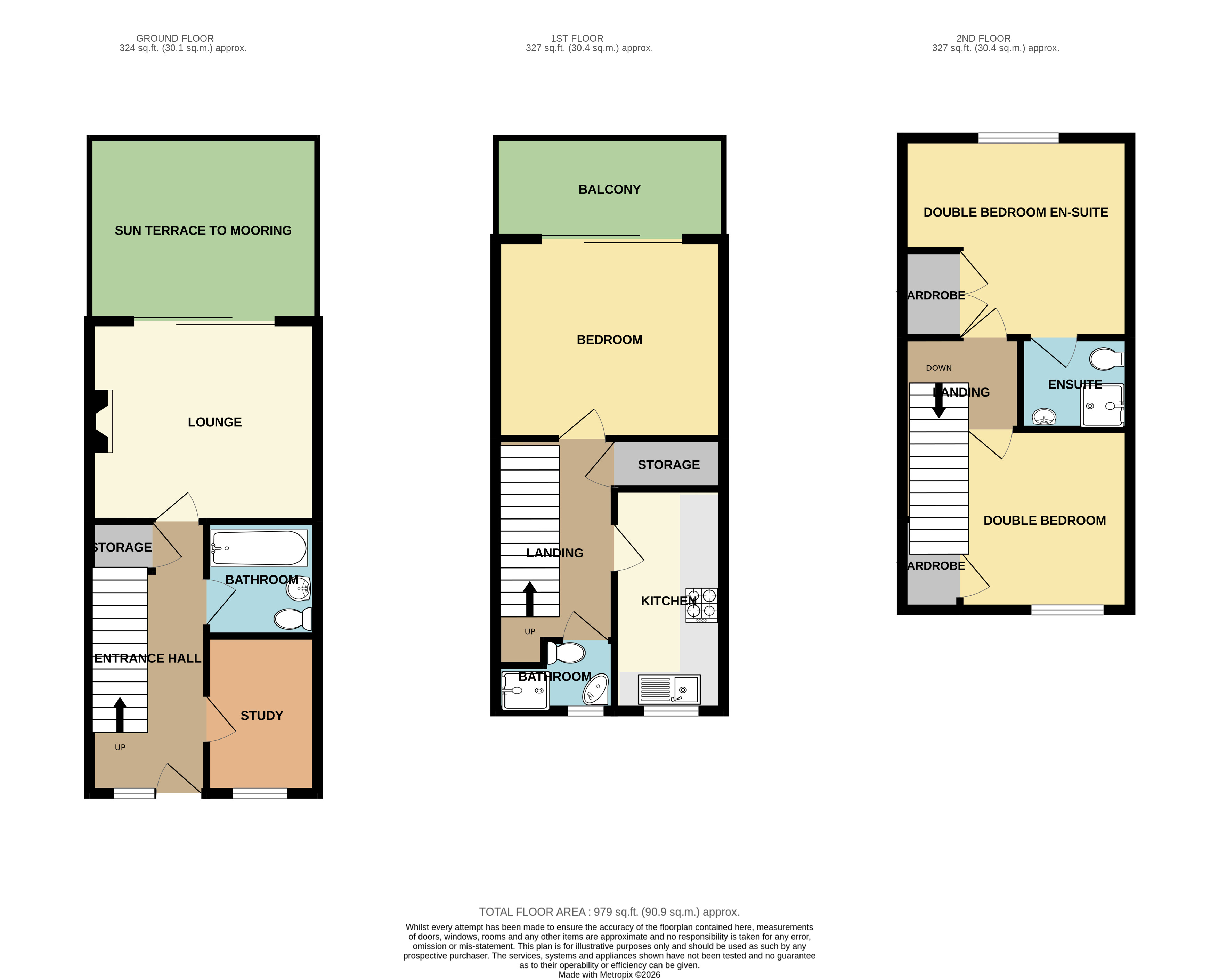 65, Endeavour Way, Hythe, Southampton floorplan