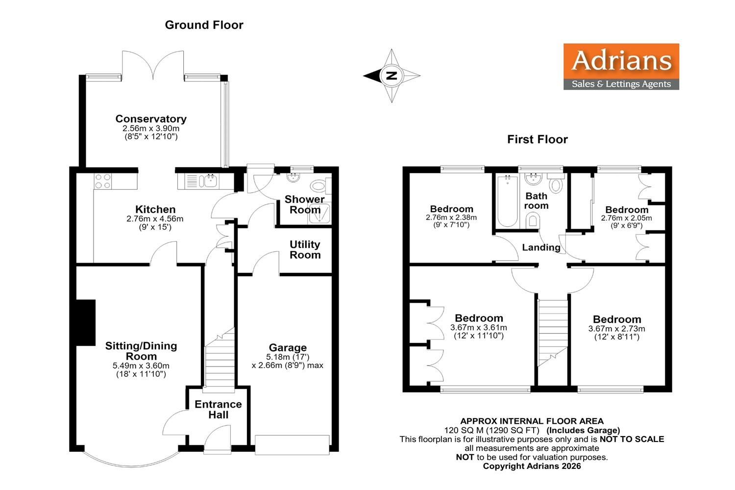 20, Little Meadow, Writtle, Chelmsford floorplan