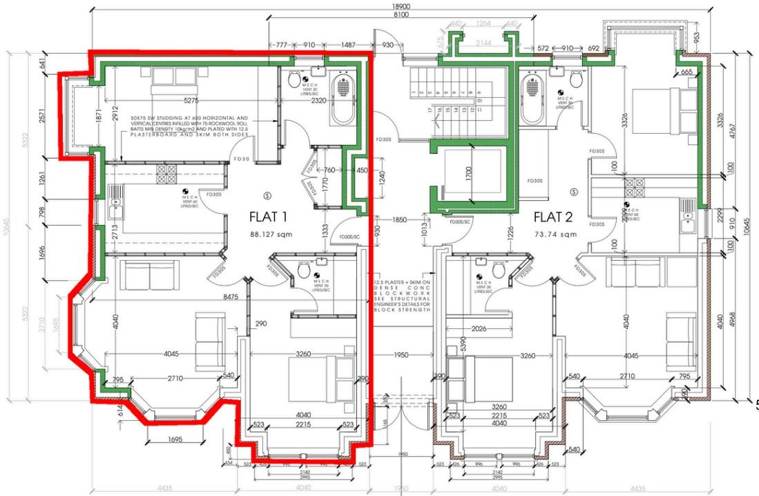 Apartment 3, Scarisbrick Gardens, Scarisbrick New Road, Southport floorplan