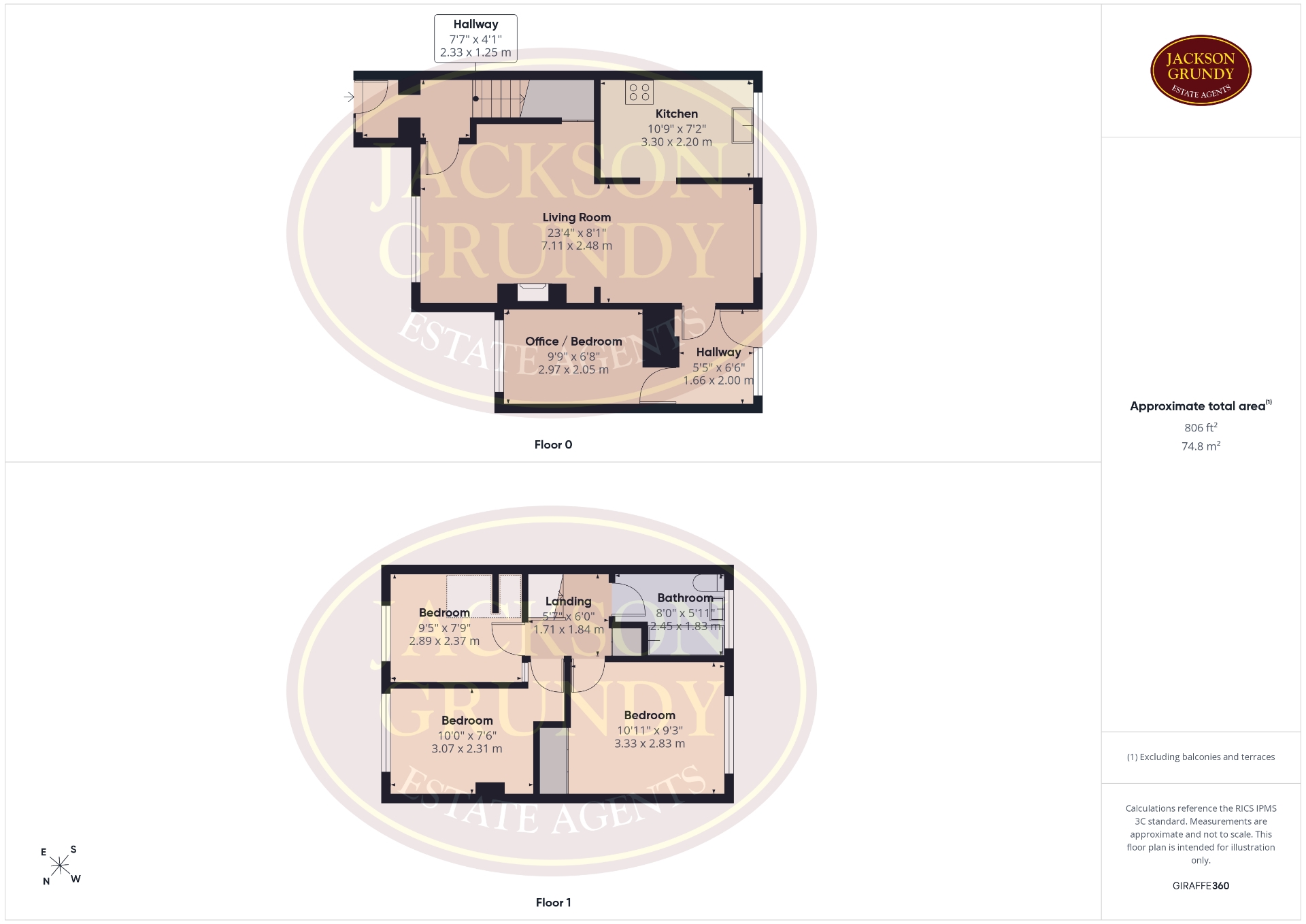 11, Middlewell Court, Northampton floorplan