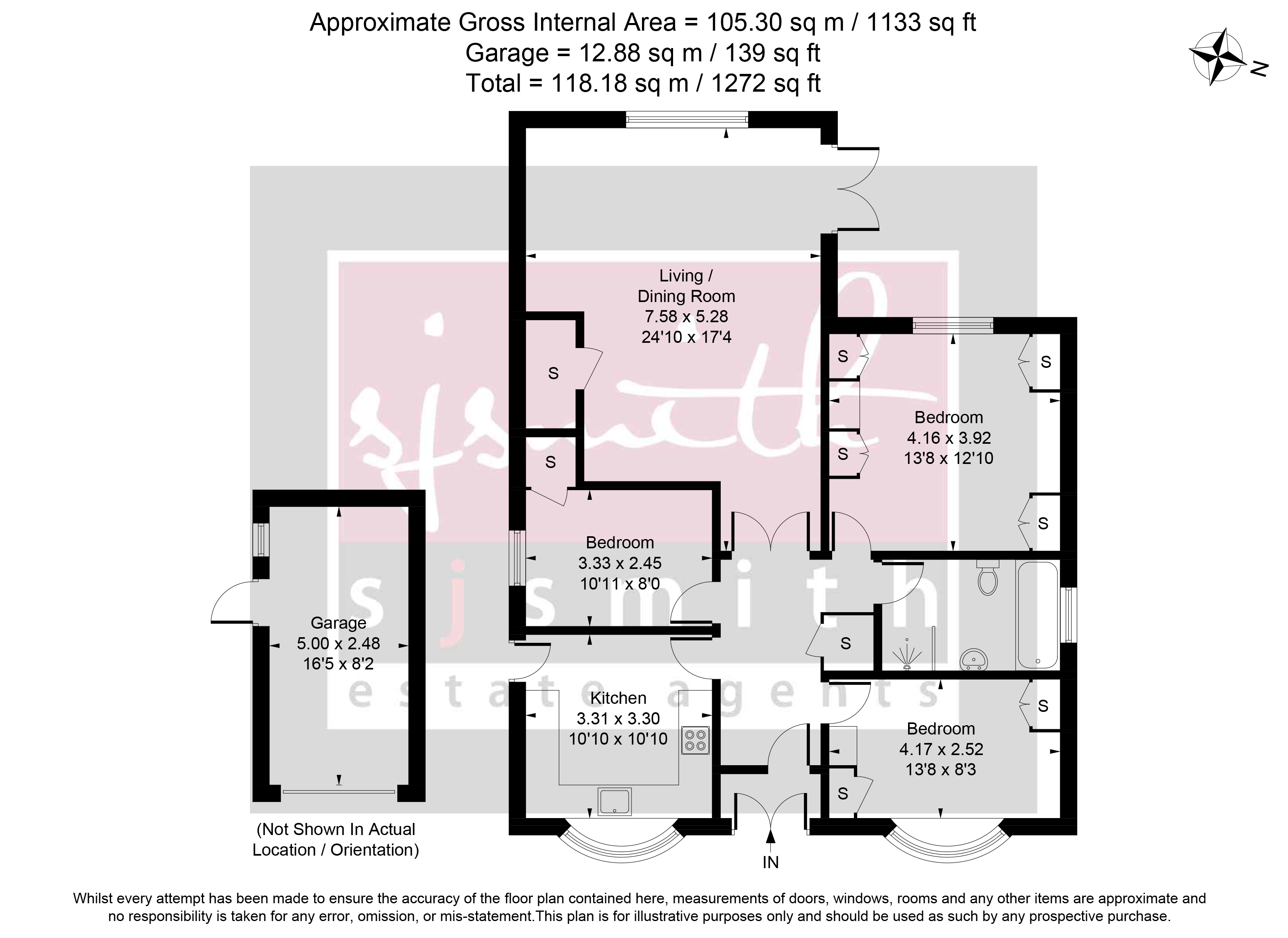 267, Hithermoor Road, Staines-upon-Thames floorplan