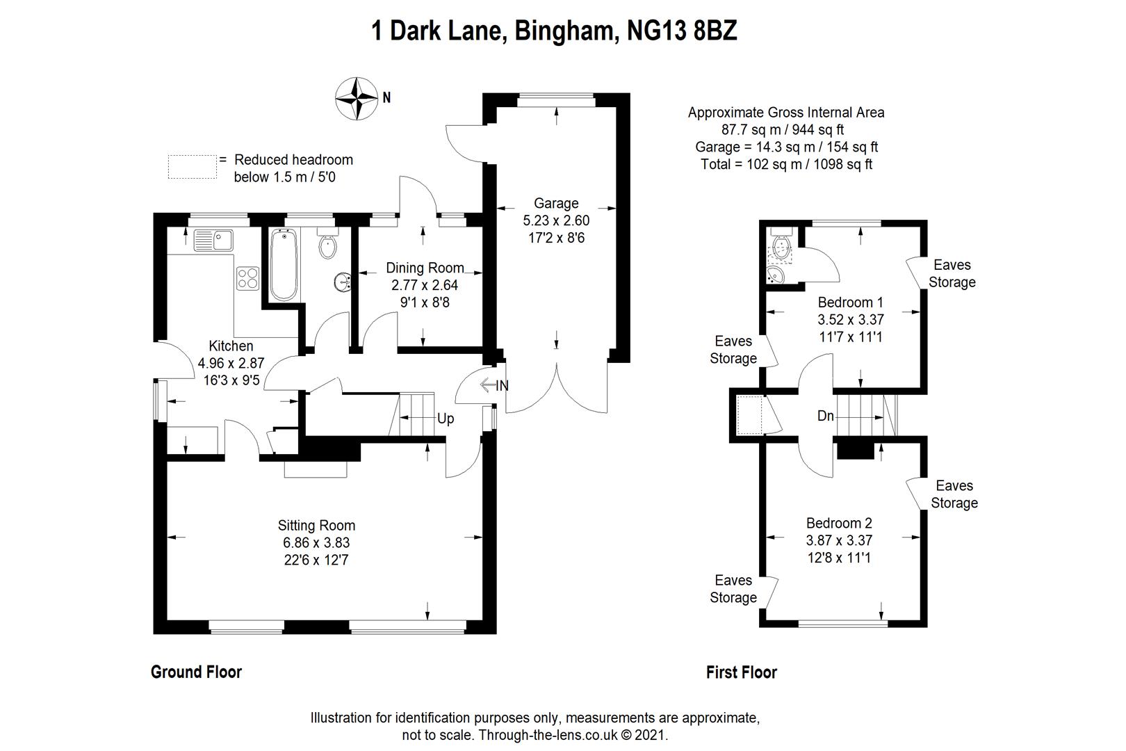 Dark Lane, Bingham, Nottingham NG13, 3 bedroom detached house for sale