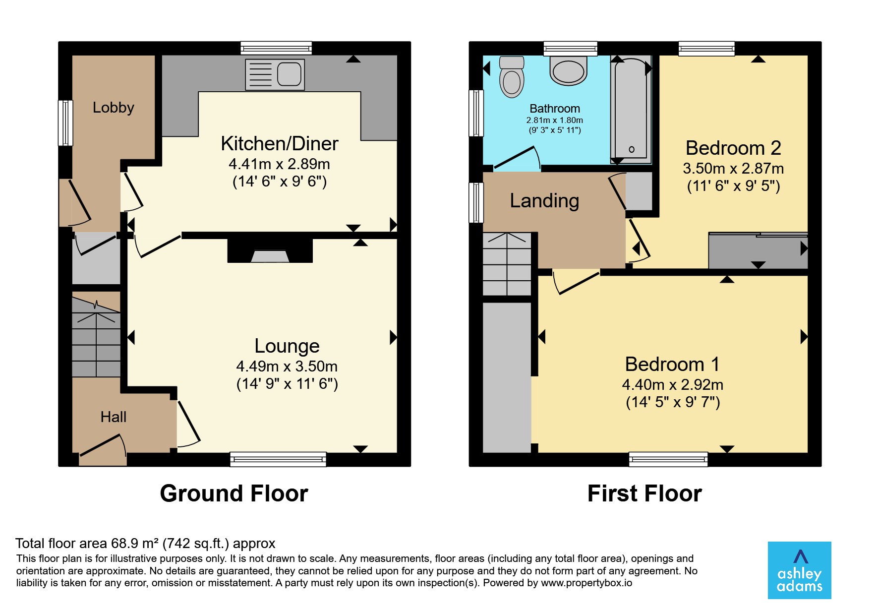40, Hornsea Road, Derby floorplan