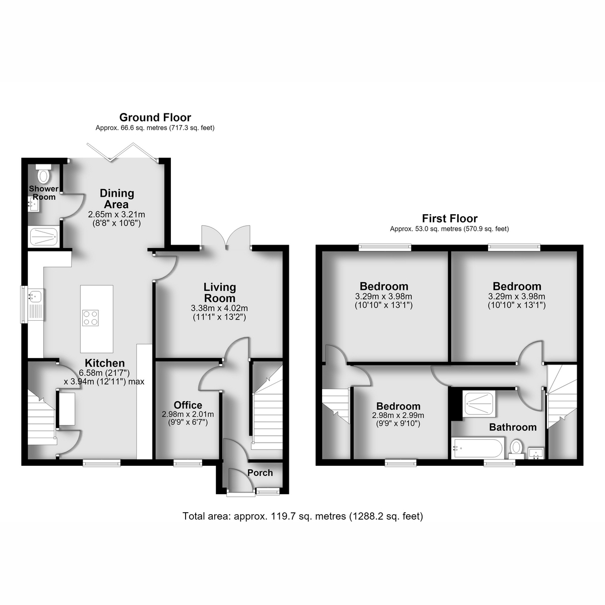 93-95, Inkerman Road, Nottingham floorplan