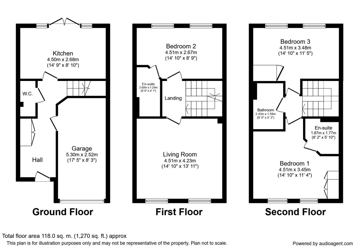 3 Bedrooms  to rent in Renaissance Drive, Churwell, Morley, Leeds LS27