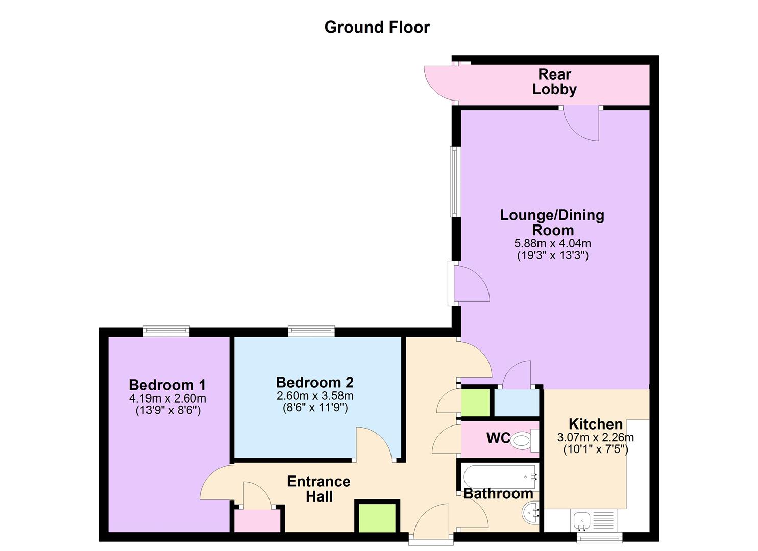 62, Stagsden, Peterborough floorplan
