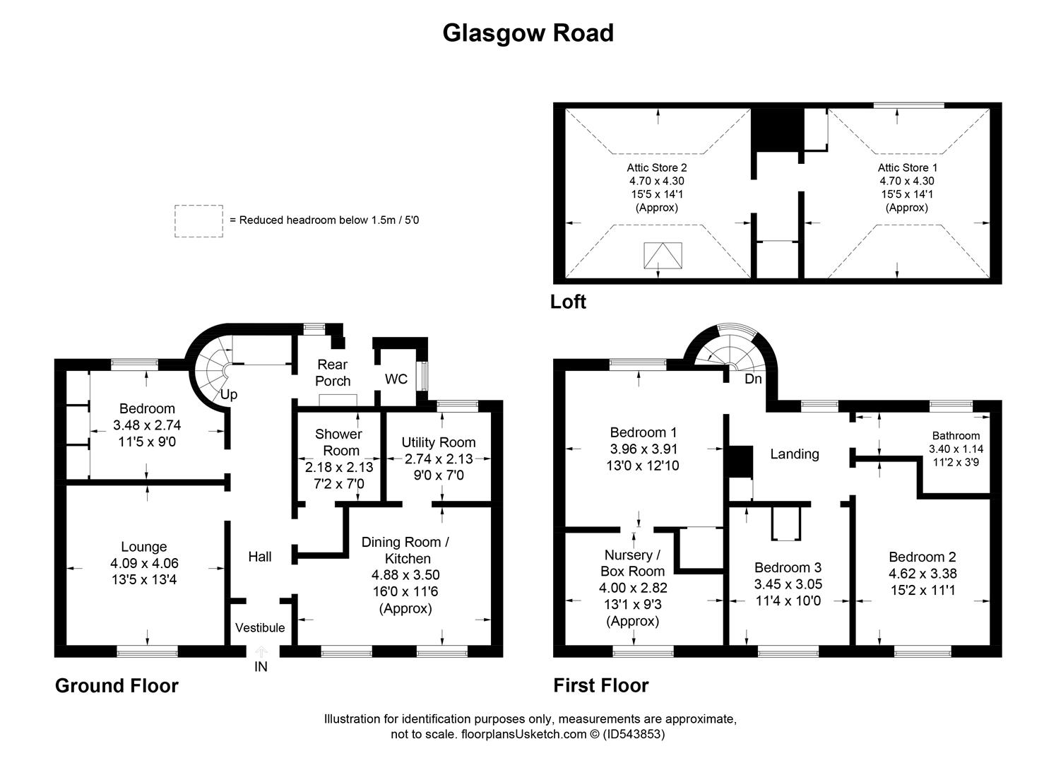 4 Bedrooms  for sale in Glasgow Road, Strathaven ML10