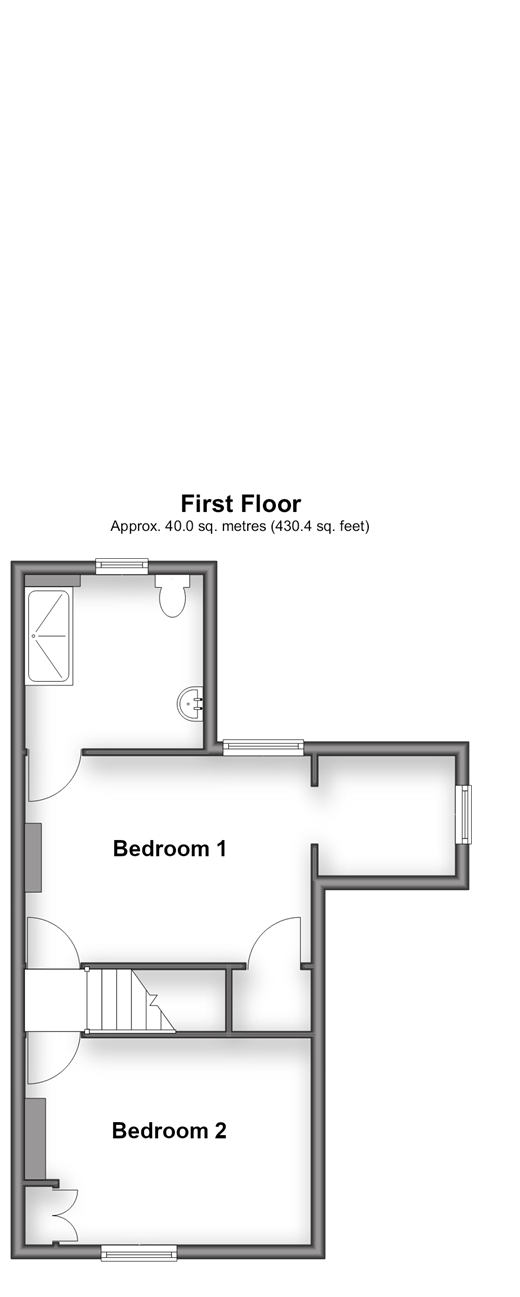 Smallfield Road Horne, Horley floorplan