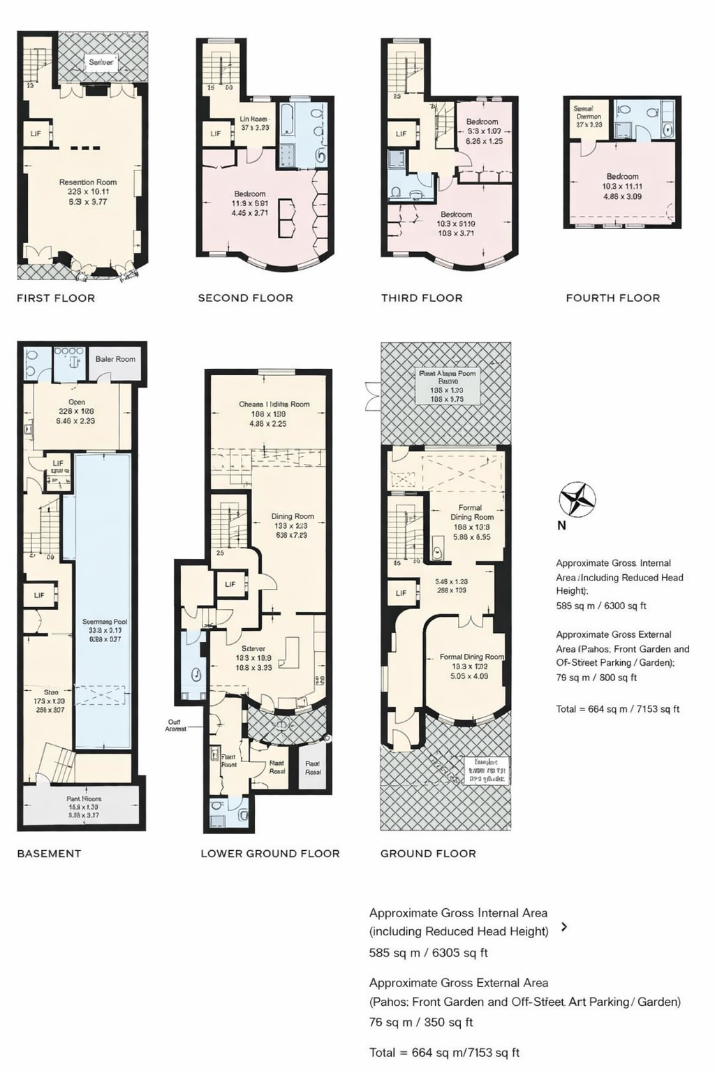 235, Knightsbridge, London floorplan
