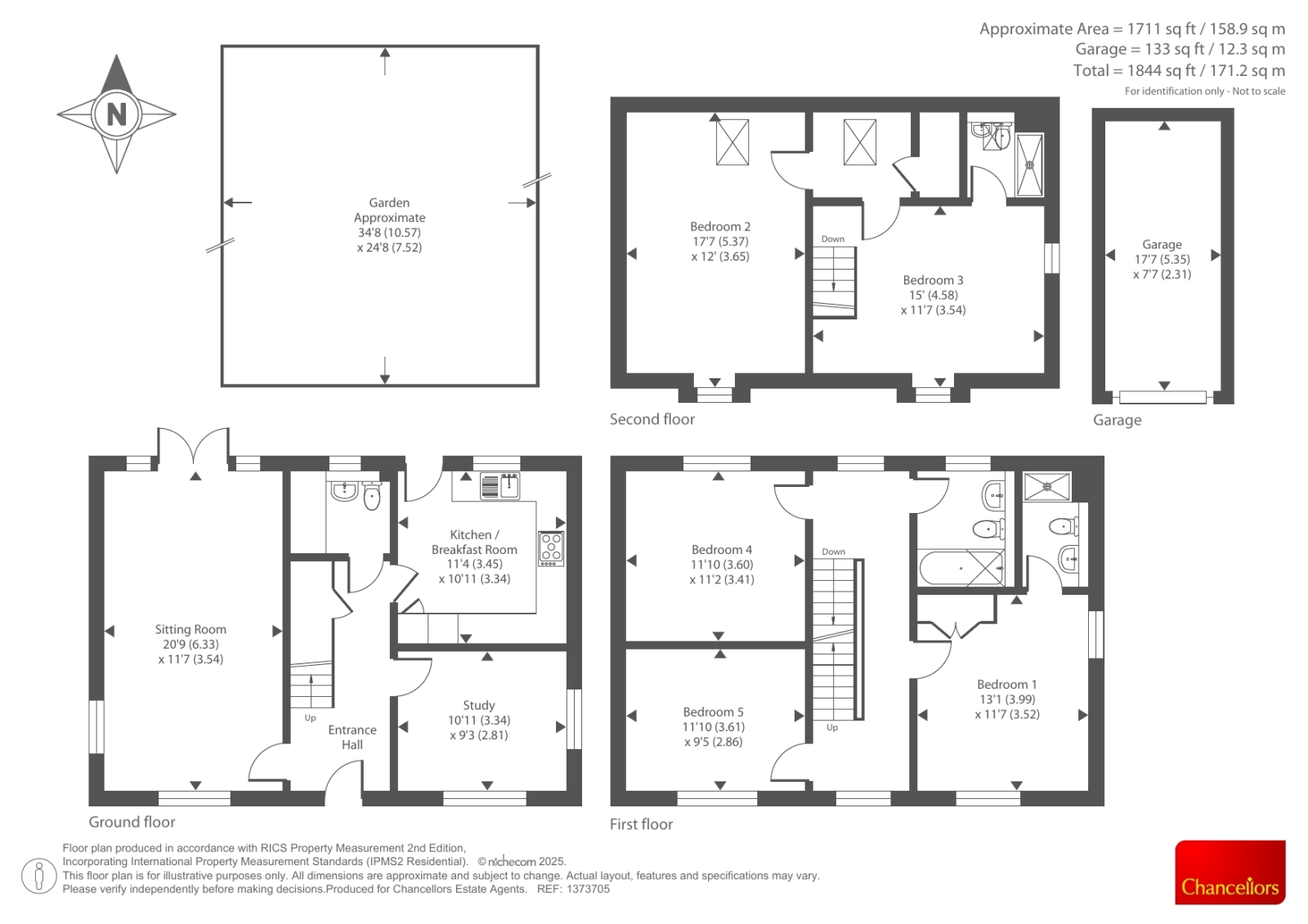 17, Catterick Road, Bicester floorplan