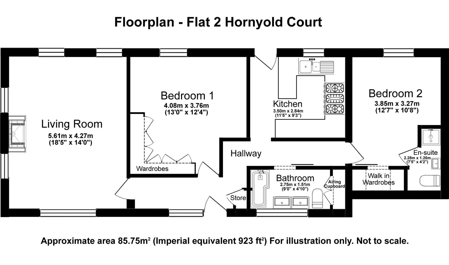 2 bed flat for sale in Wells Road, Malvern WR14 Zoopla