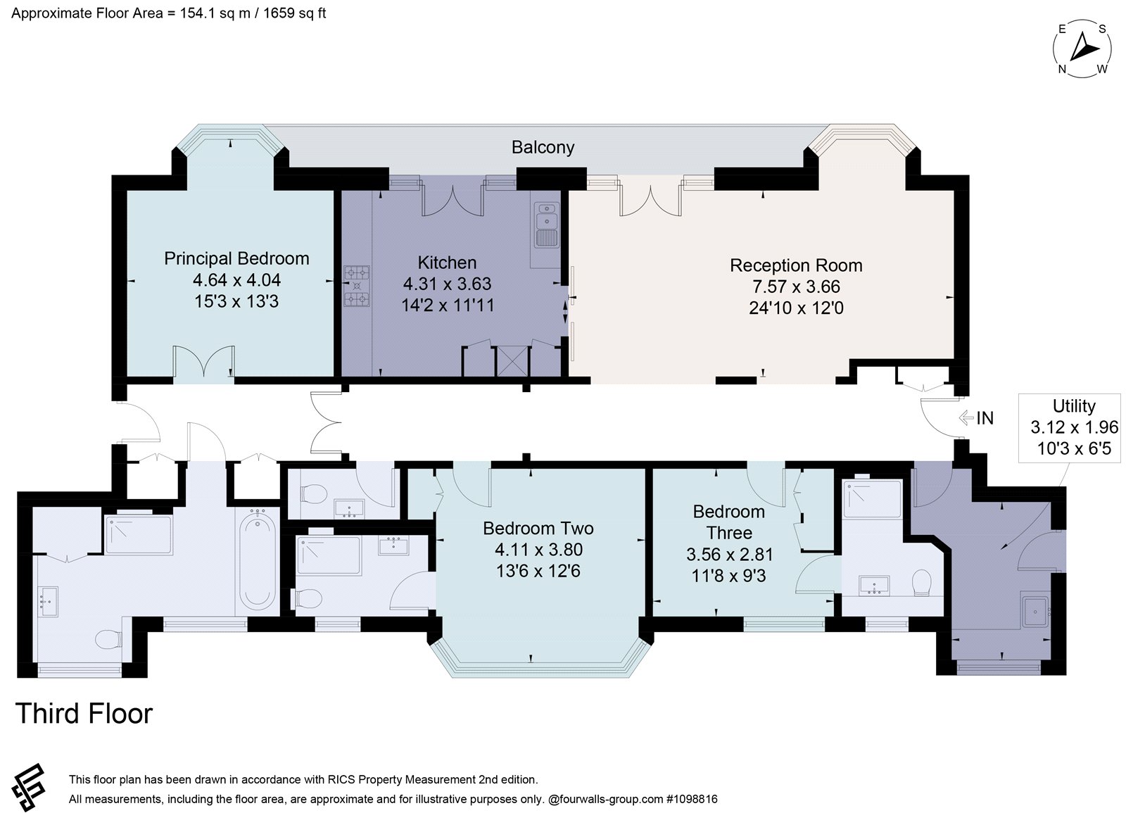 35 Belsyre Court,, Observatory Street, Oxfordshire floorplan