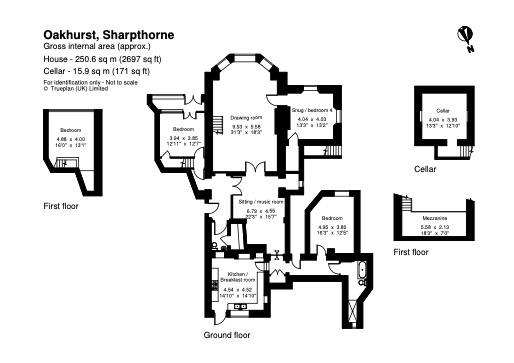 Oakhurst, Courtlands, Sharpthorne floorplan