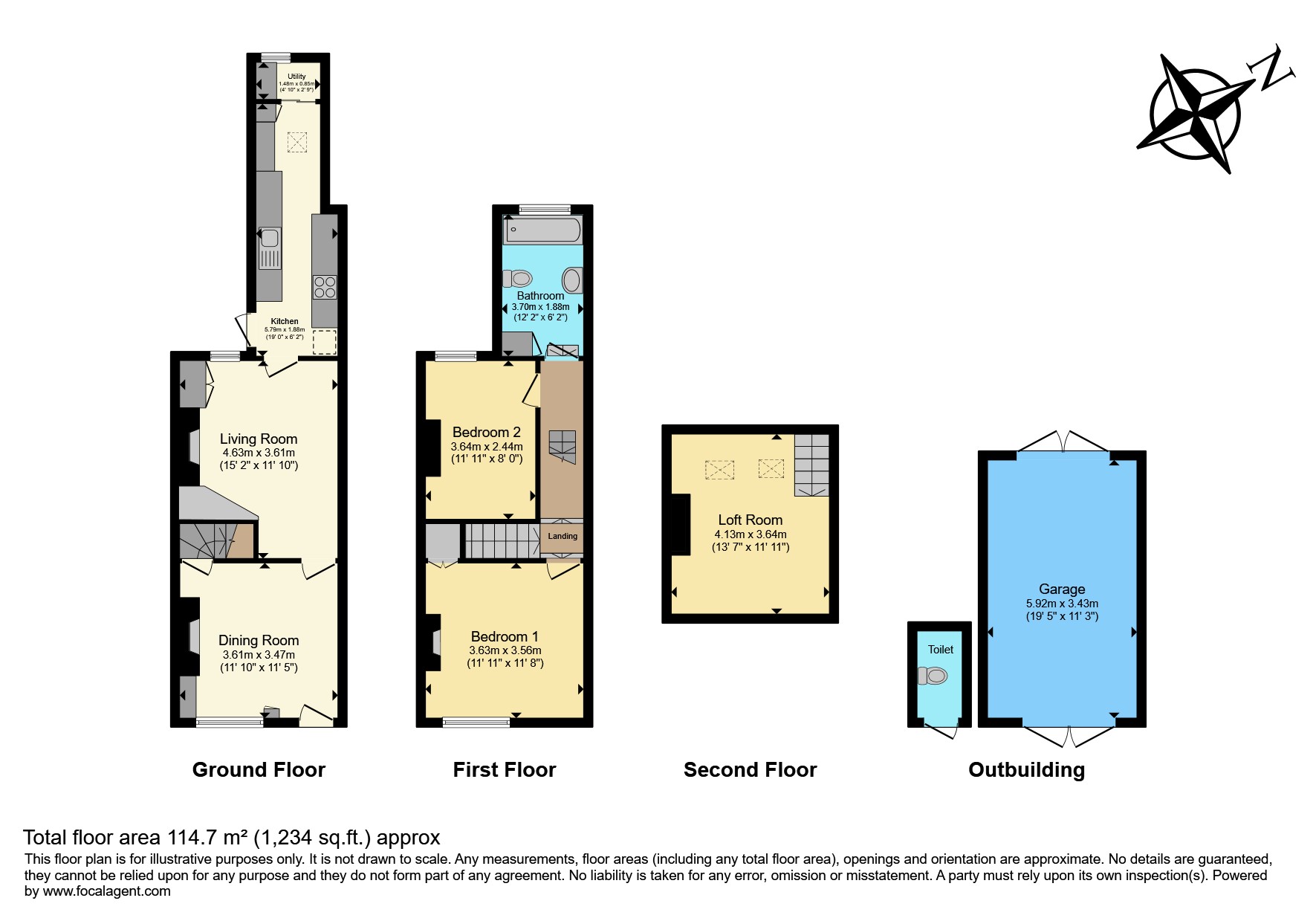 72, Hassall Road, Sandbach floorplan