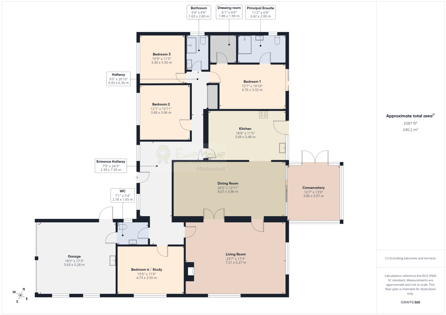 34, Mildenhall Road, Bury St. Edmunds floorplan