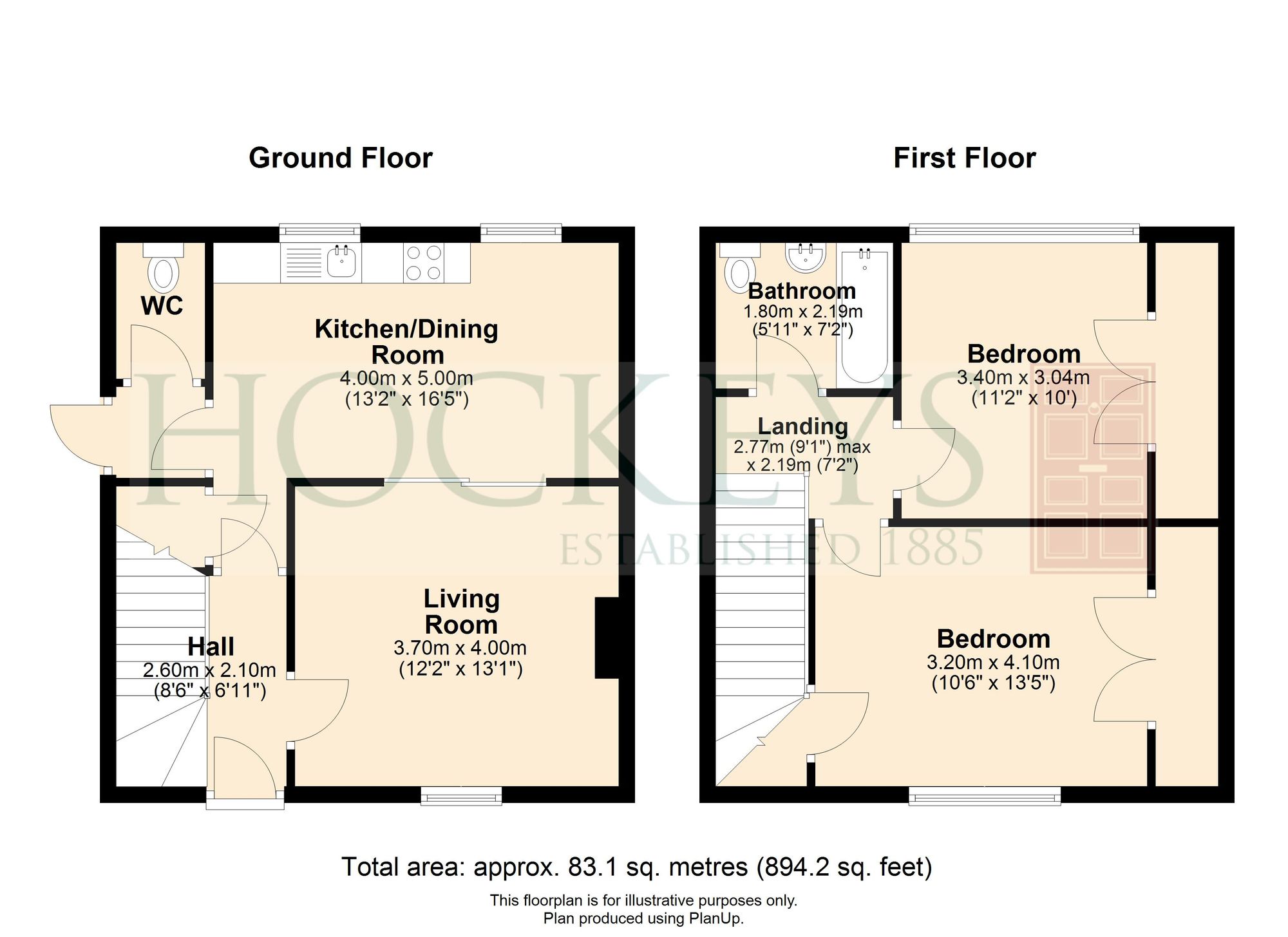 39 Vicarage Close, Cambridge floorplan