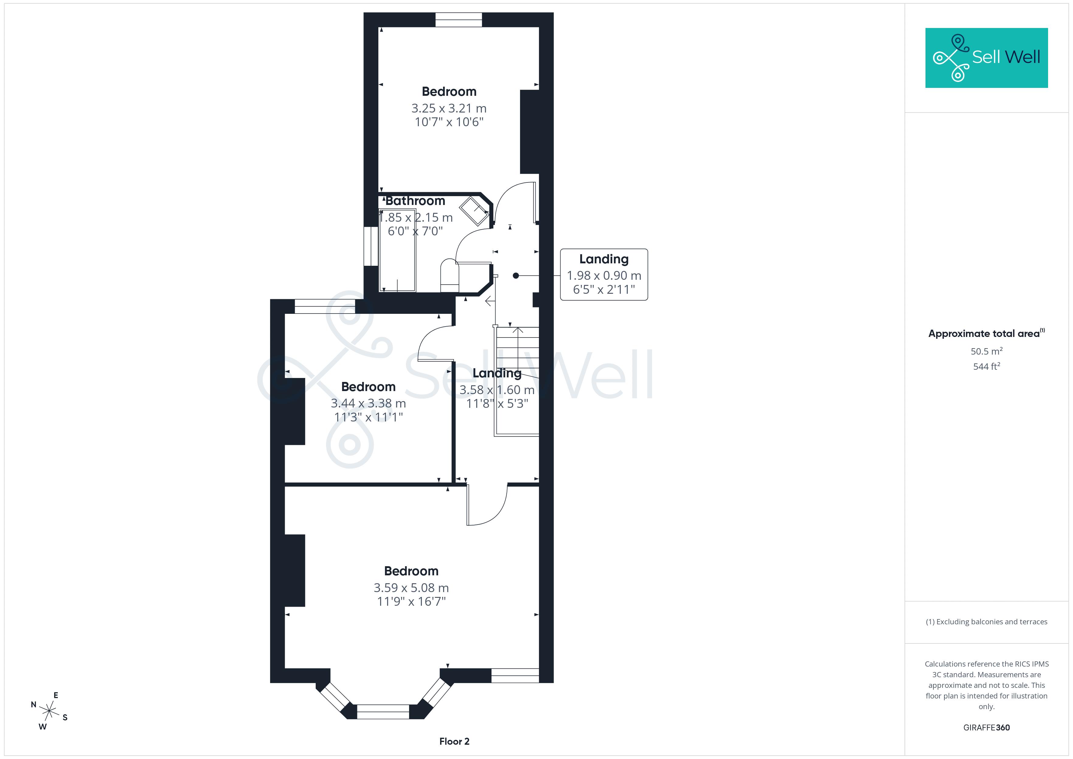 16, Glenfyne Road, Salford floorplan
