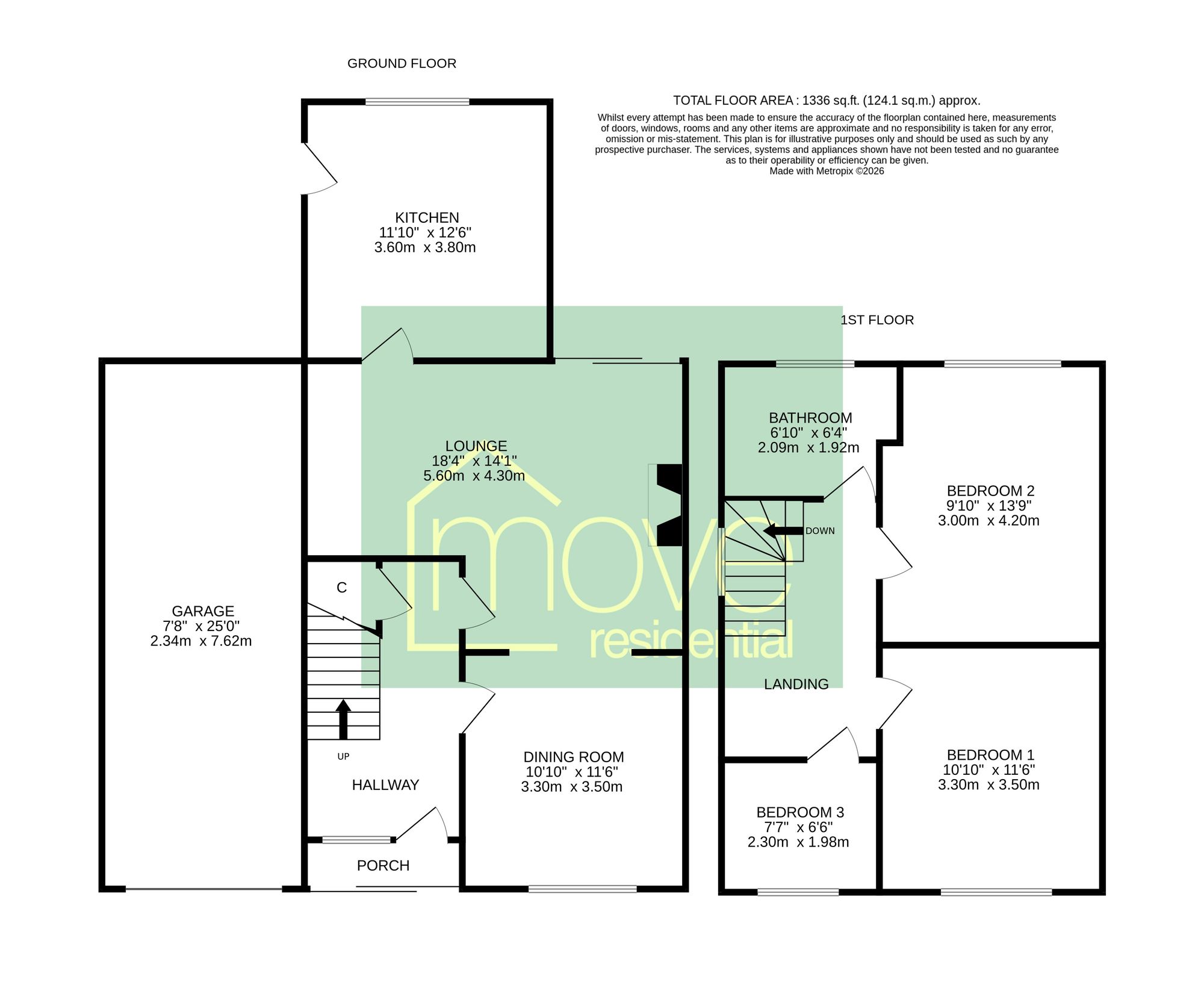 51 Haddon Drive, Wirral floorplan