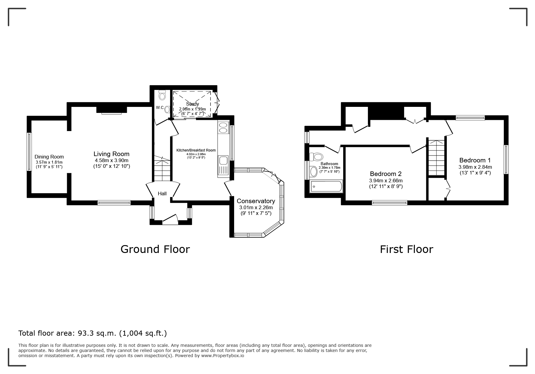 4, Frimley Green Road, Camberley floorplan