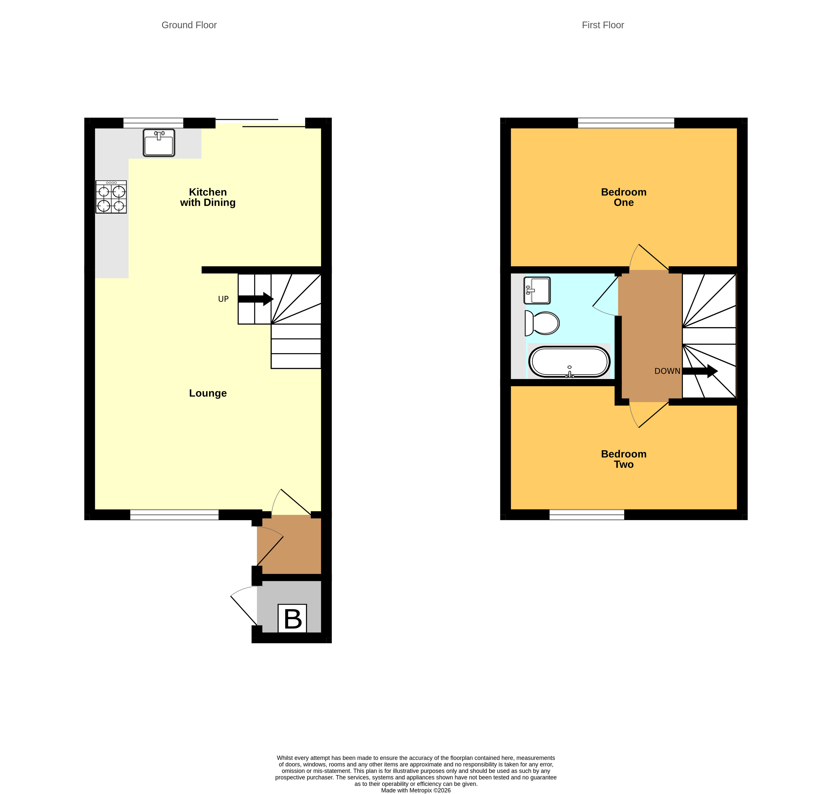 29, Allerdale Road, Walsall floorplan