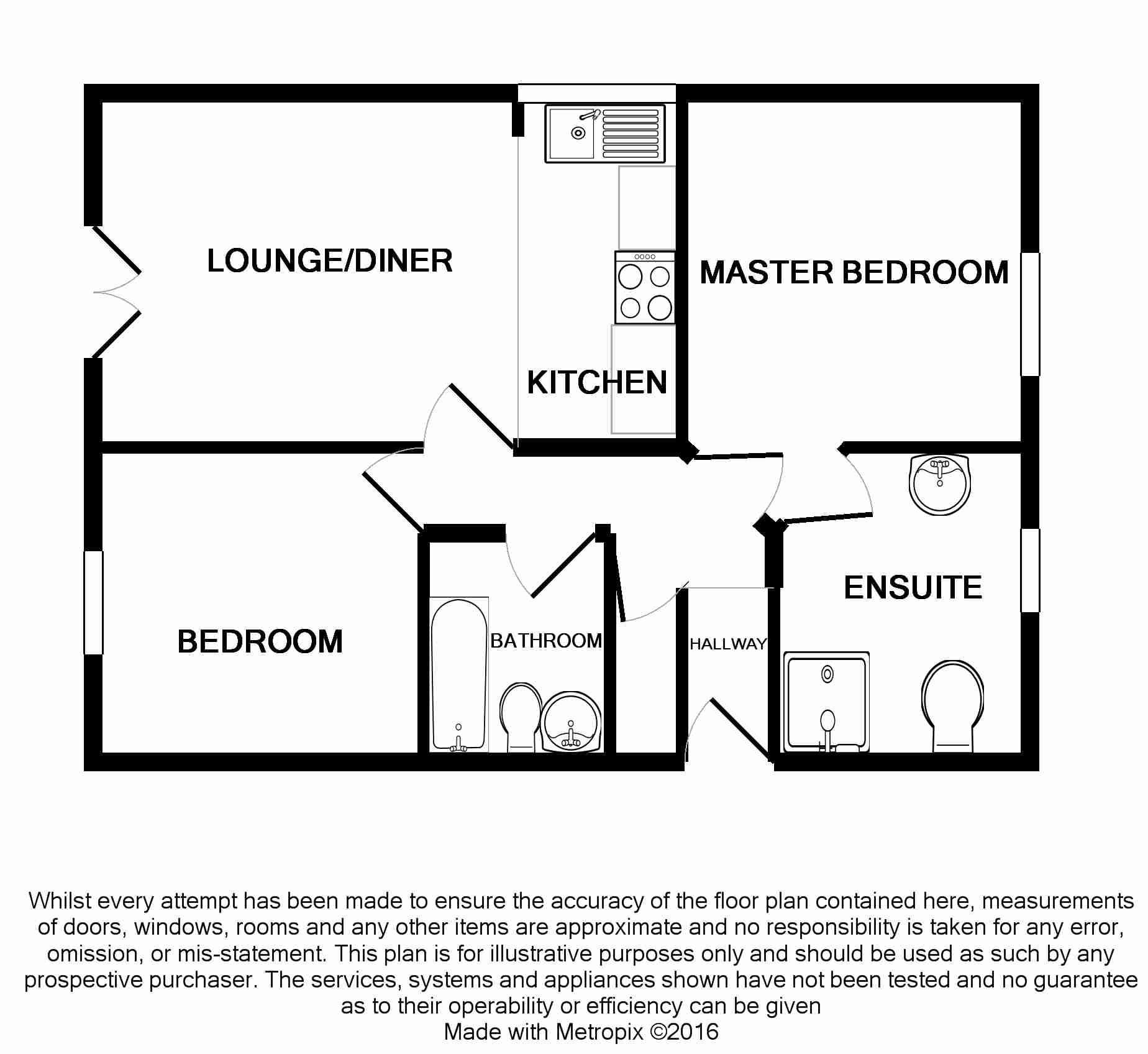 Carriage House, Crewe floorplan