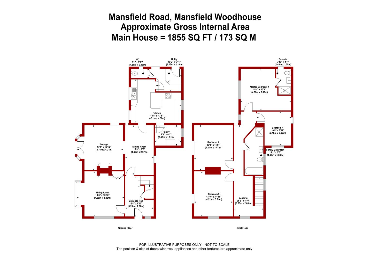 Mansfield Road, Mansfield floorplan