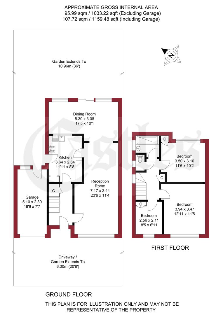 429, Alma Road, Enfield floorplan