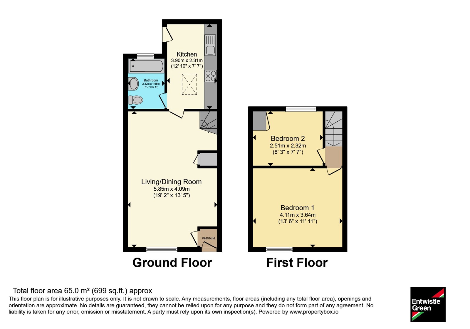 3, Winkle Street, Merseyside floorplan